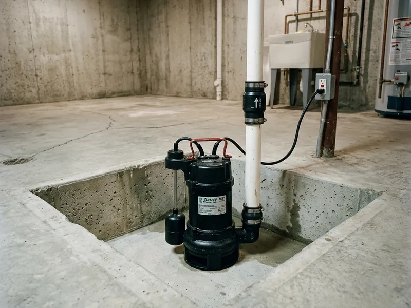 Sump Pump Installation Plumber in Briarwood, ND